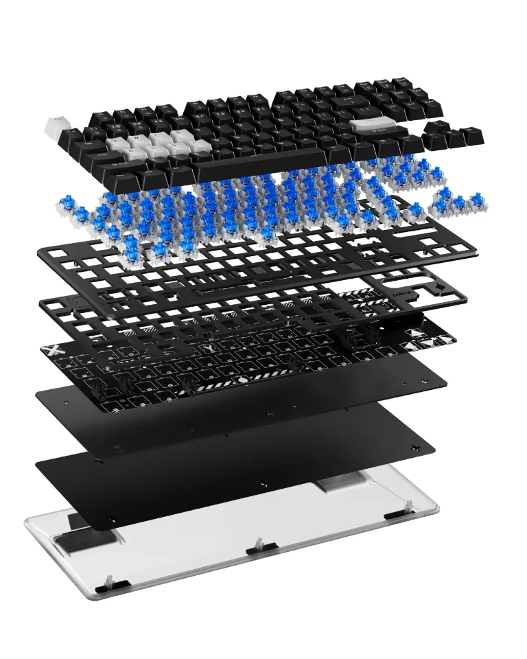 Pulsar Professional Gaming Mechanical Keyboard PCMK 2 HE TKL ANSI Black - 8K, Gateron Magnetic Switches [Linear], RGB, photo 6