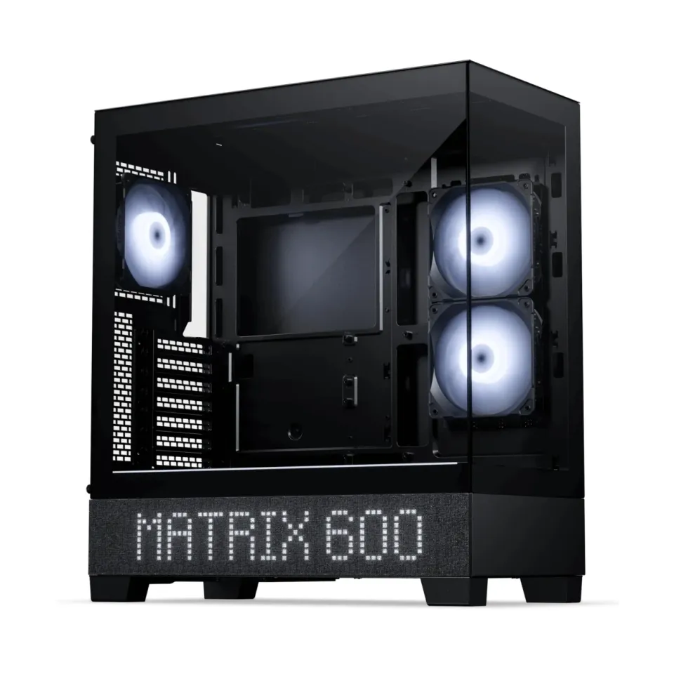 Phanteks Case E-ATX - View Matrix Black, foto 2