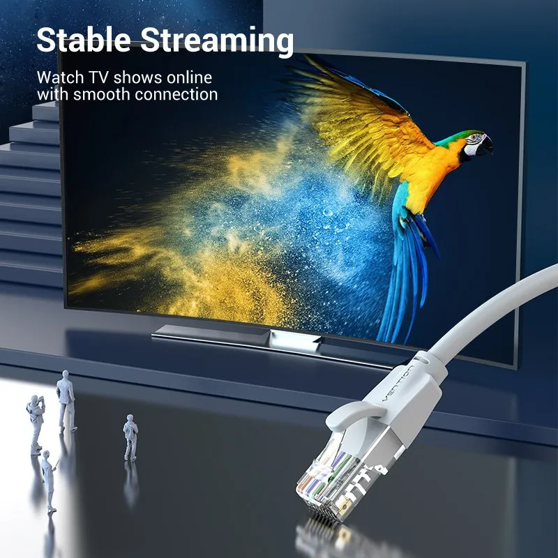 Vention LAN UTP Cat.6 Patch Cable - 2.0M Gray - IBEHH, foto 5