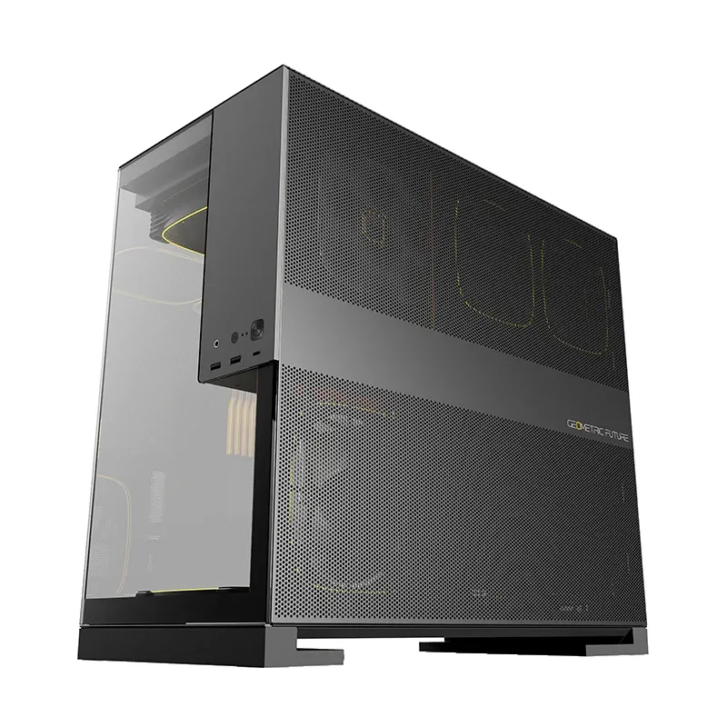 Geometric Future Case EATX - Model 5 Black/Grey - 5 x 140 mm aRGB fans included, photo 3
