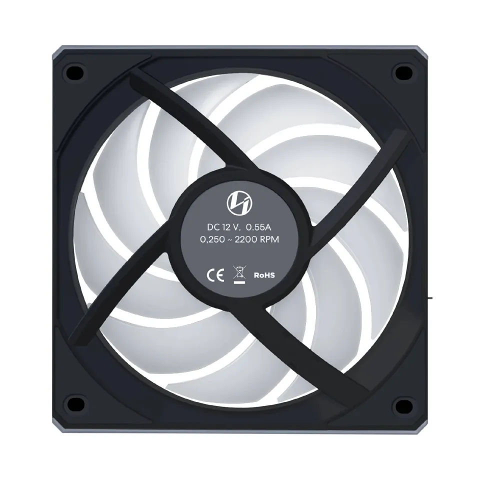 Lian Li Fan 120mm - UNI FAN CL Wireless Reverse - Black, photo 4
