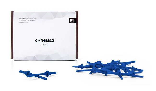 Noctua Fan Slics 20pcs - NA-SAV2 chromax blue, photo 2