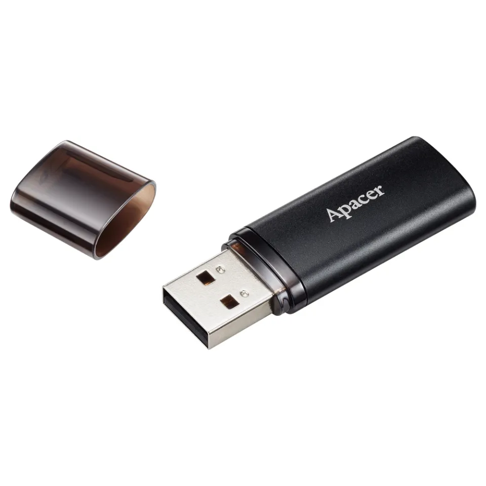 Apacer Flash Drive AH25B 64GB USB 3.2 Gen 1, Black, photo 2