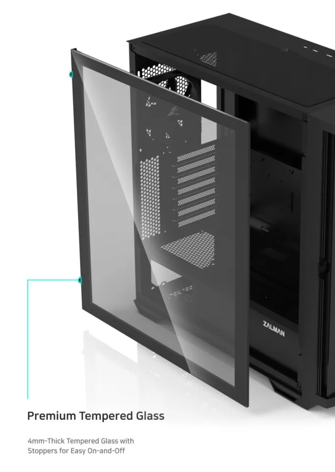 Zalman Case EATX - Z10 - Mesh, photo 5