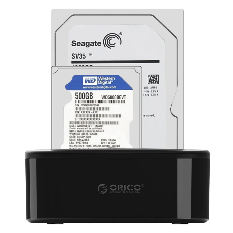 Orico Storage - HDD/SSD Dock - 2.5 and 3.5 inch USB3.0 - 6218US3, photo 2