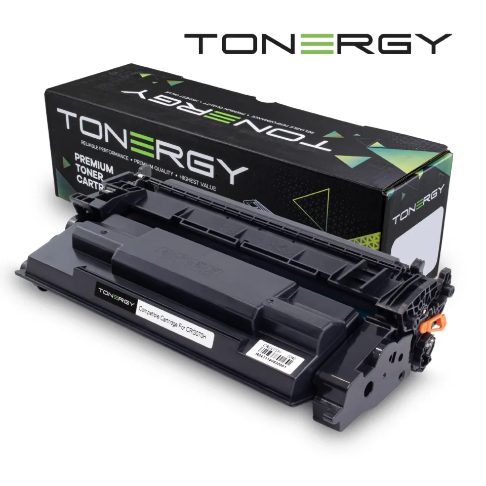Tonergy Compatible Toner Cartridge CANON 5640C002 CRG 070H Black, 10.2k