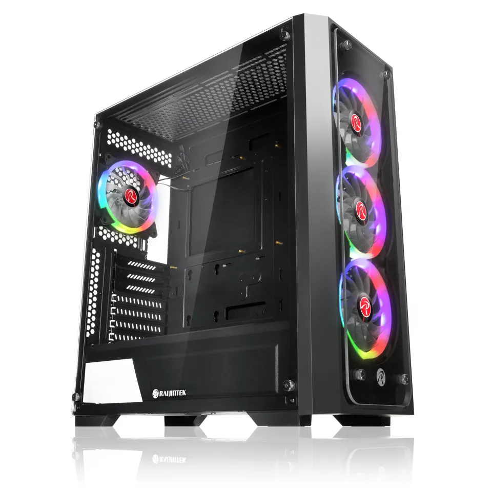 Raijintek Case EATX - PONOS TG4 - 4 x 120mm ARGB Fans, Tempered Glass, foto 3