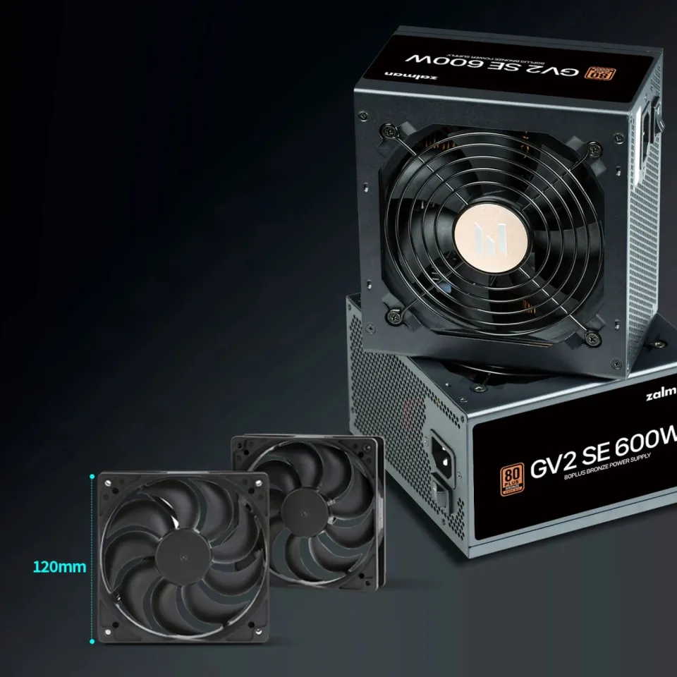 Zalman PSU 600W Bronze - ZM600-GV2 SE, photo 6