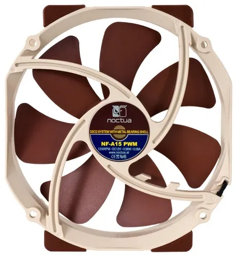 Noctua Fan 150mm (round 140mm) NF-A15 PWM, foto 4