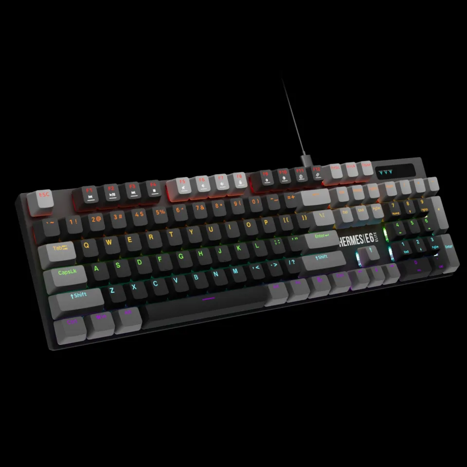 Gamdias Gaming COMBO - HERMES E6 Elite 2-in-1 Combo - Mechanical Keyboard + Mouse, foto 3