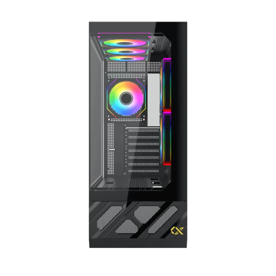 Xigmatek Case E-ATX - Alphard Pro - 6 inch LCD Display, 6 ARGB Fans, foto 4