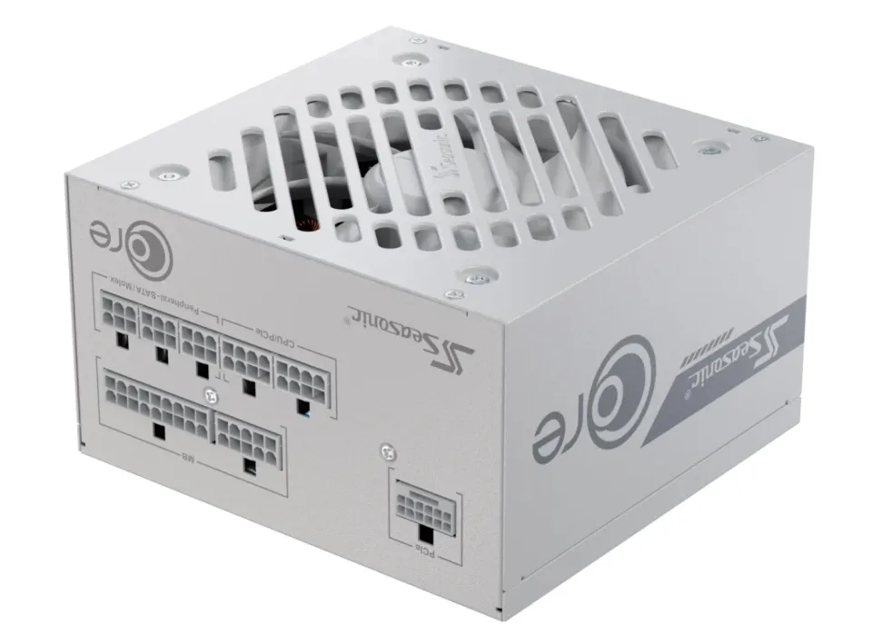 Seasonic PSU ATX 3.1 650W Gold, Full Modular, PCIe 5.1 - CORE GX-650 V2 White - SRP-CGX651-A5A32SF-W, photo 5