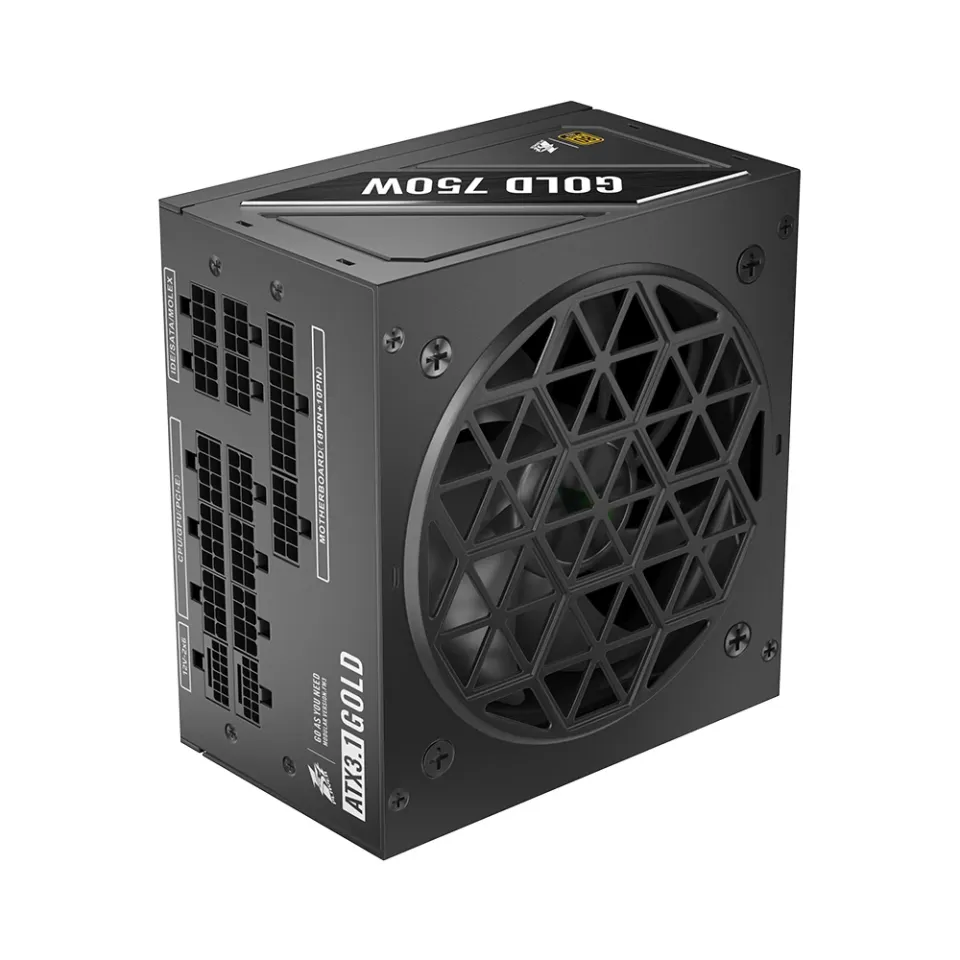 1stPlayer PSU ATX 3.1/PCI-E 5.1 750W Gold - NGDP750 - HA-750BA4, photo 6