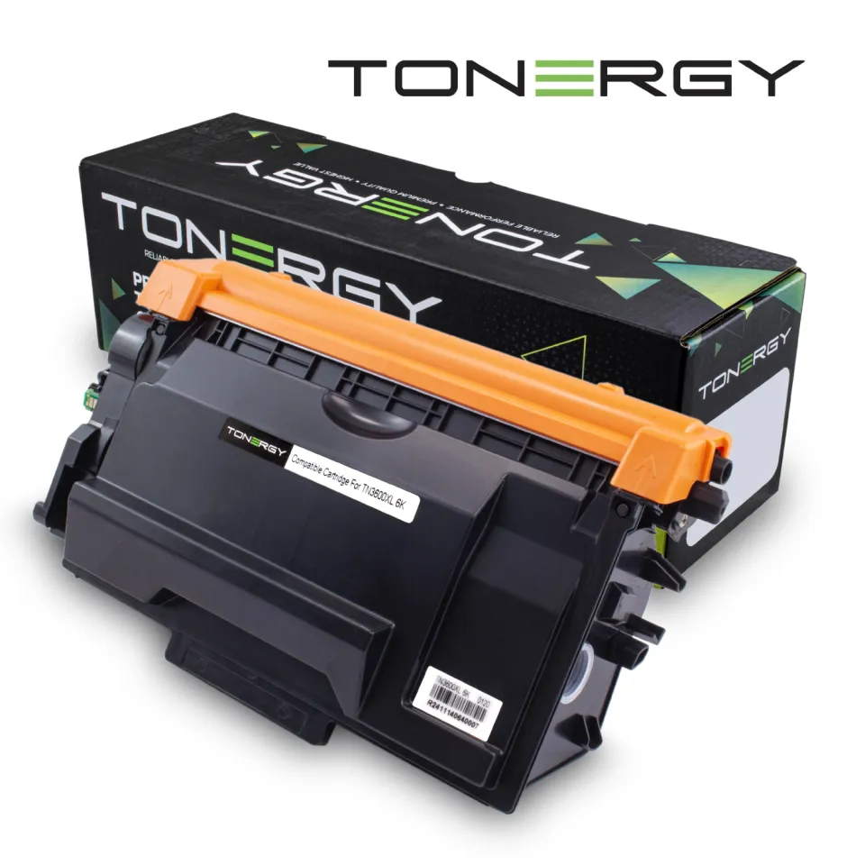 Tonergy Compatible Toner Cartridge BROTHER TN-3600XL Black, High Capacity 6k