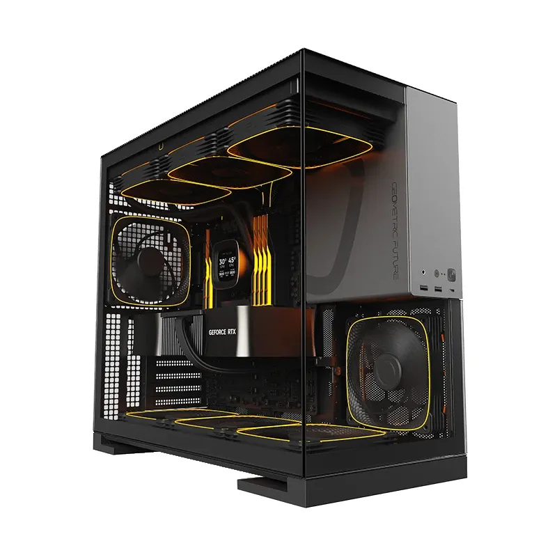 Geometric Future Case EATX - Model 5 Black/Grey - 5 x 140 mm aRGB fans included, photo 5