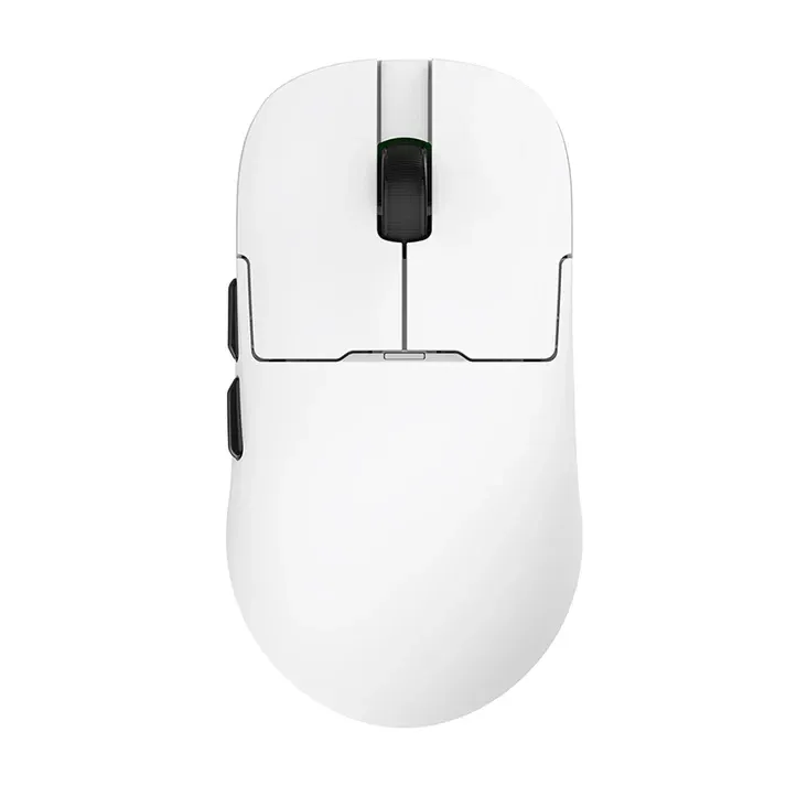 Ajazz AJ159P MC - Wireless Gaming Mouse - 1K, Magnetic Charging Dock, White