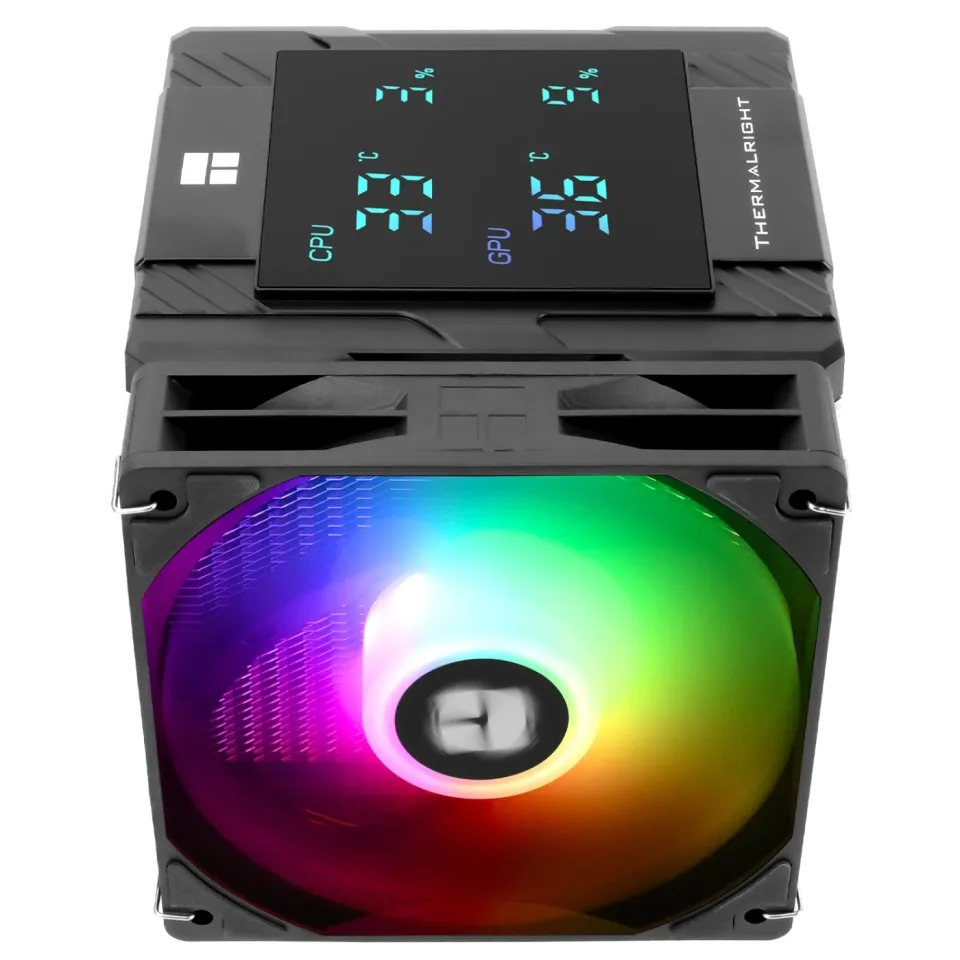 Thermalright CPU Cooler Peerless Assassin 120 Digital A-RGB Black - Dual-Tower - LGA1851/AM5, foto 4