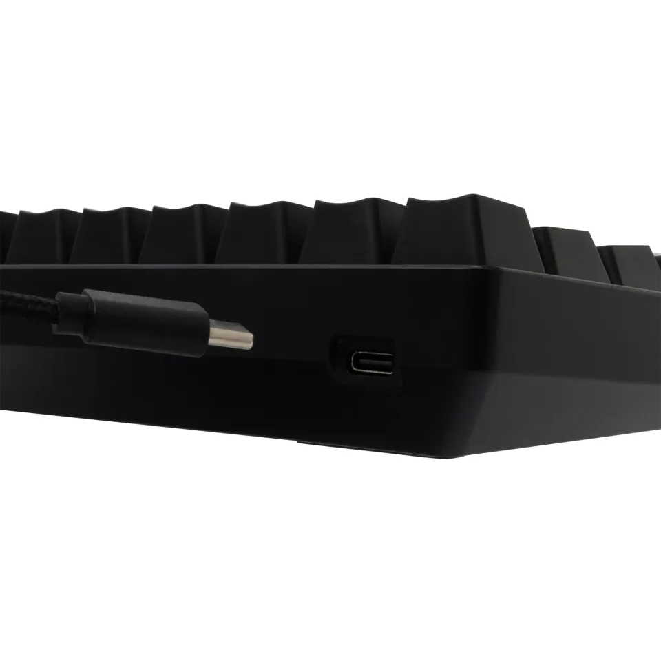 White Shark Gaming Mechanical Keyboard SHINOBI 2 - YUSYA 5P Blue Switches (English US), Black, photo 6