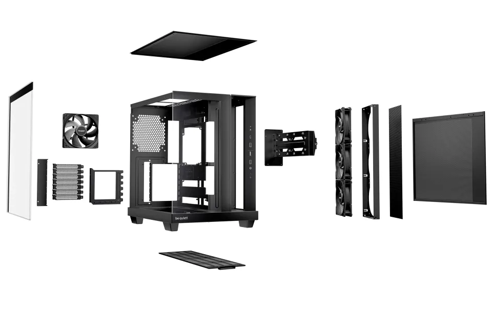 be quiet! Case ATX - LIGHT BASE 500 Black, photo 4