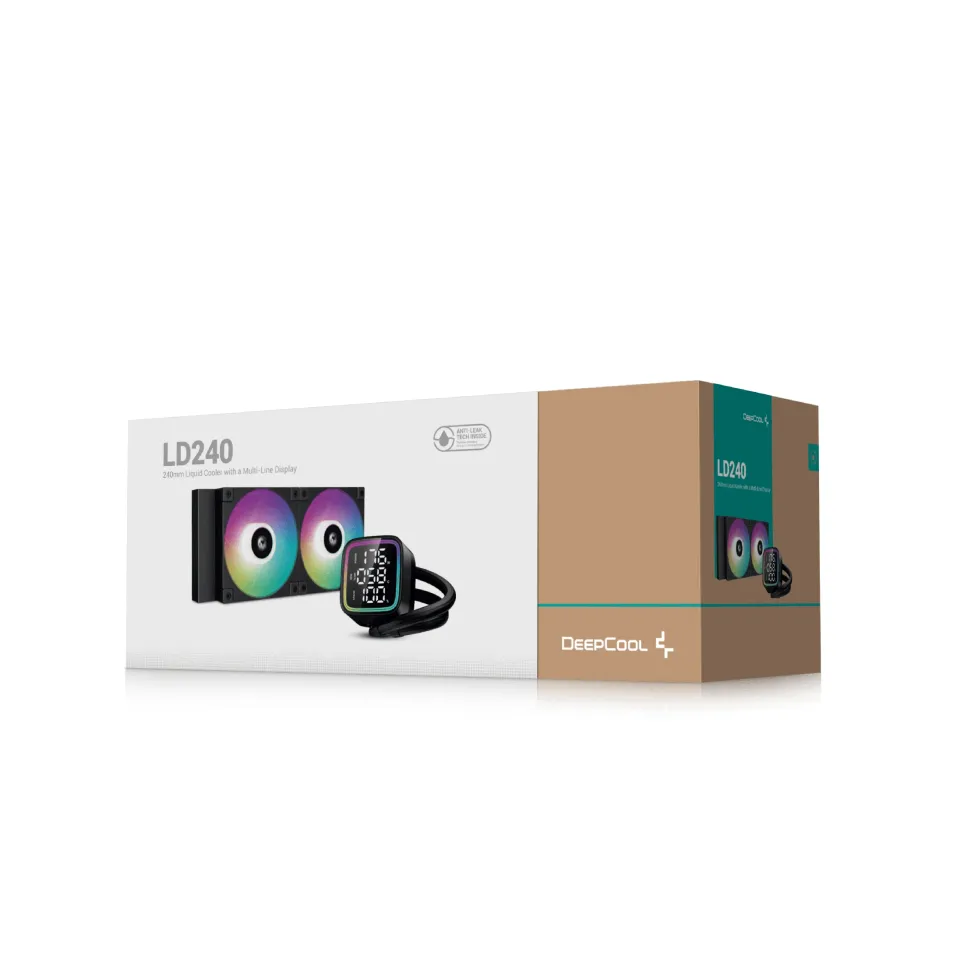 DeepCool Water Cooling LD240 - LCD Screen, A-RGB, foto 6