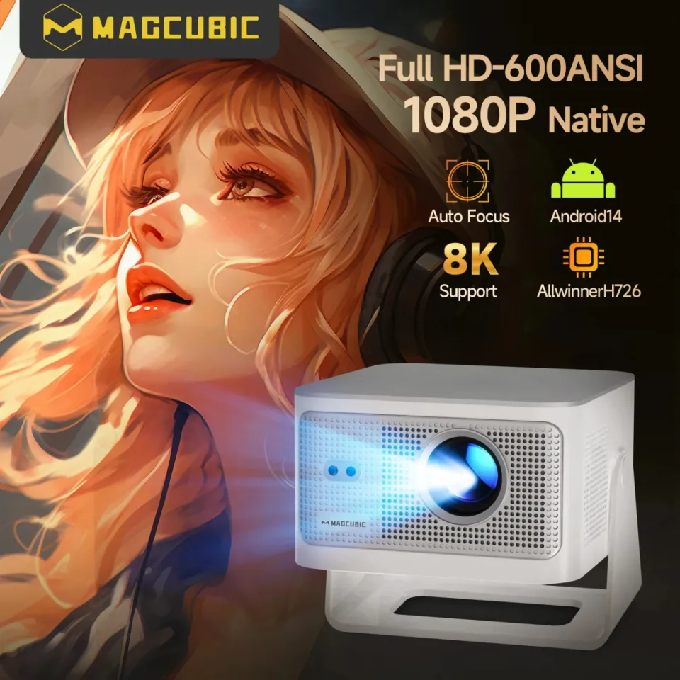 MagCubic Portable Multimedia Projector HY350MAX - 8K, Android 14, Wi-Fi 6, Bluetooth 5.4, photo 6