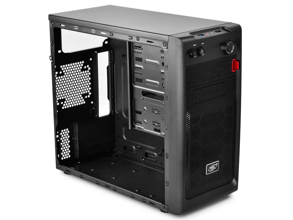 DeepCool Case mATX SMARTER - Black, USB3.0, foto 3