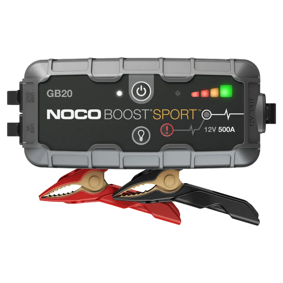 NOCO Jump Starter - BOOST SPORT ULTRASAFE GB20 - 500A, 12V