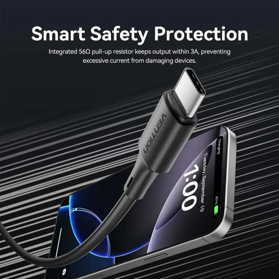 Vention USB 2.0 AM / USB-C M 0.25m - TRQBAC, foto 6