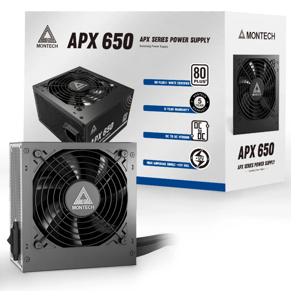 Montech PSU 650W - APX - 80 Plus White, foto 5