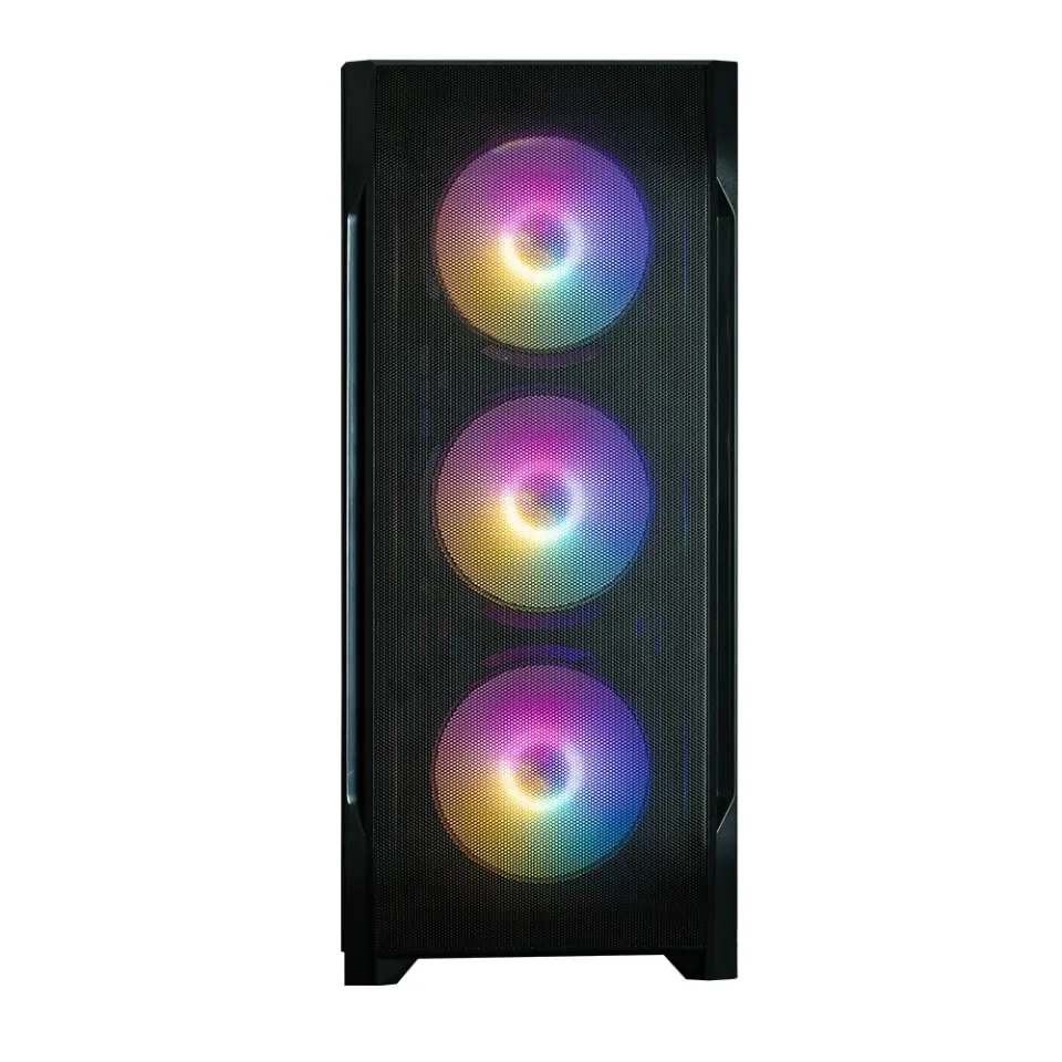 Zalman Case ATX - N7 PLUS - 7 fans included, Tempered Glass, photo 5