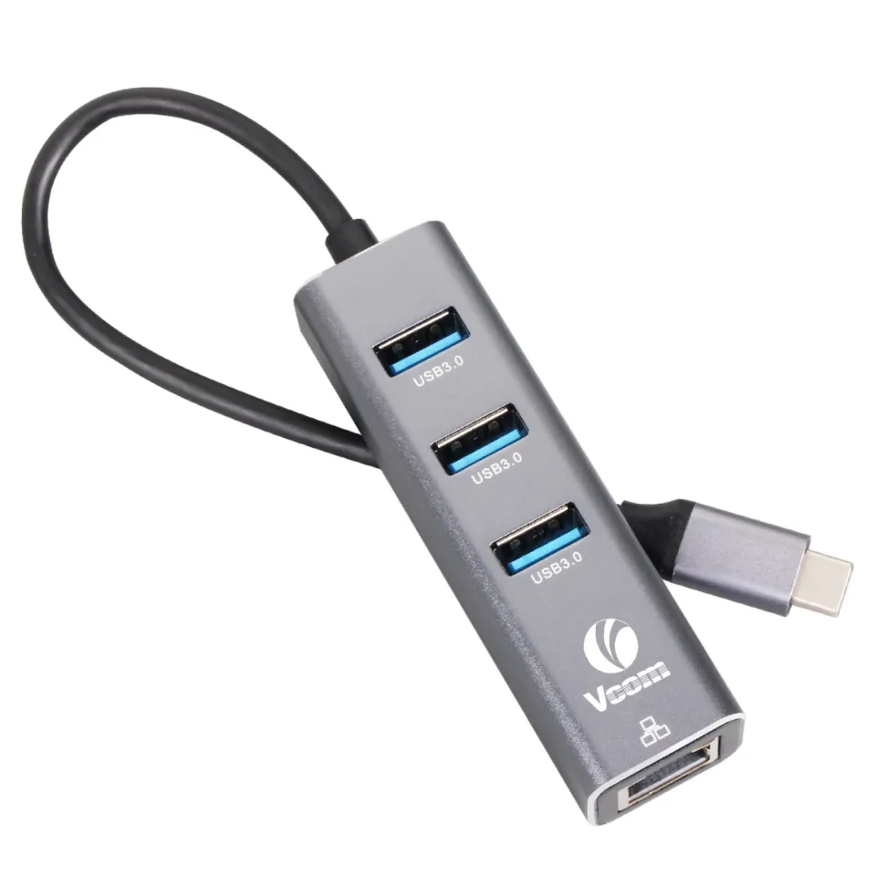 VCom Docking USB Type-C to USB3.0 x 3 + LAN - DH311B, foto 3