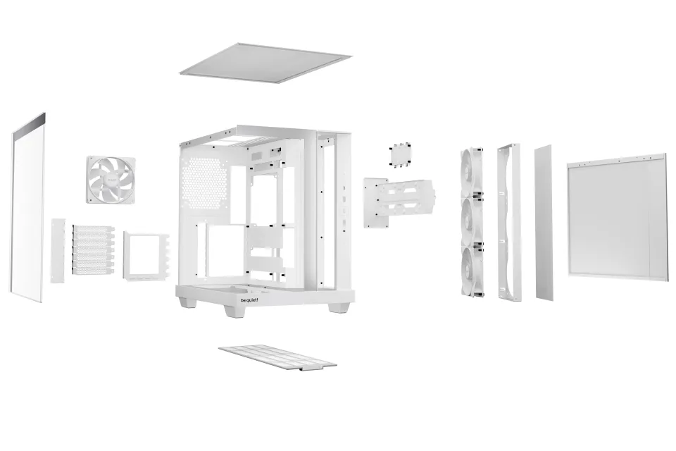 be quiet! Case ATX - LIGHT BASE 500 LX White, foto 4