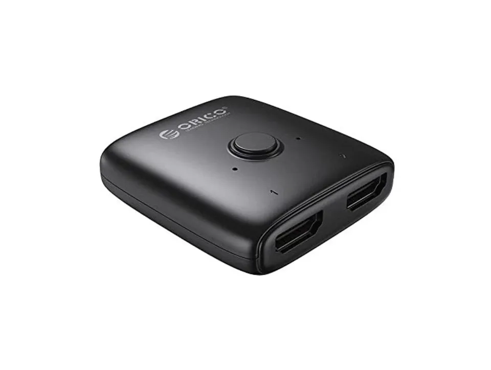 Orico HDMI 2.0 Switcher/Splitter 2-Port Bi-Direction 4K Black - HS2-A1-BK-EP