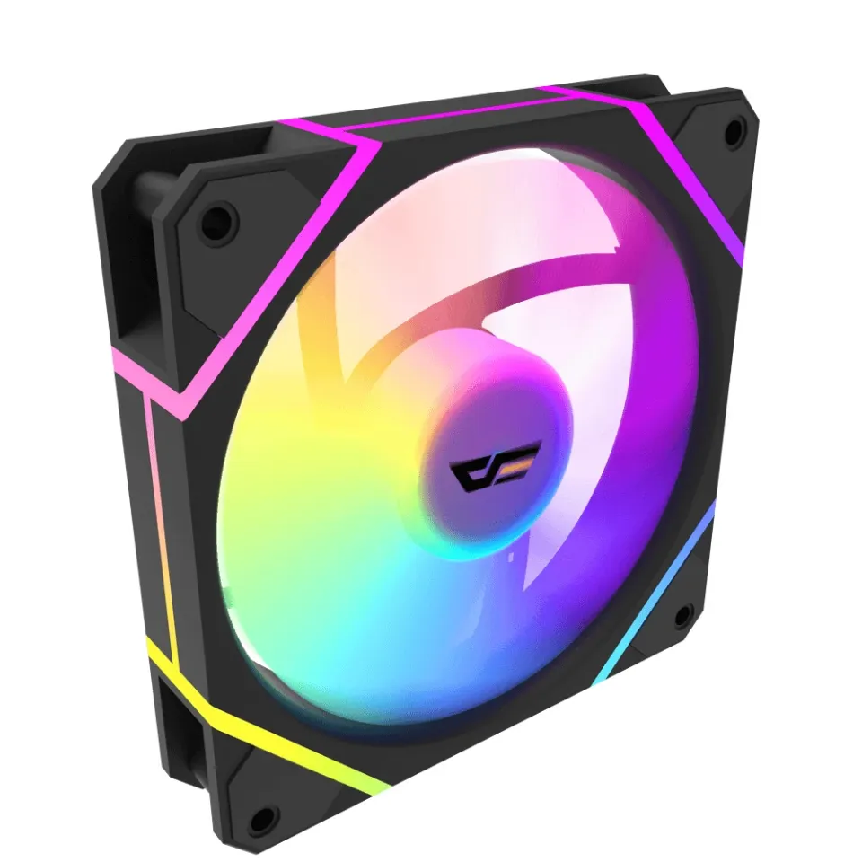 Darkflash Fan 120mm DM12 Pro A-RGB Black, foto 2