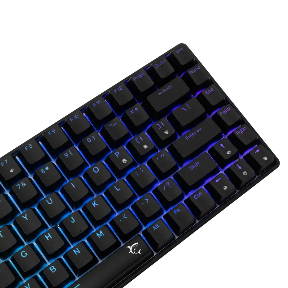 White Shark Gaming Mechanical Keyboard HAMACHI - YUSYA 5P Blue Switches (English US), Black, photo 4