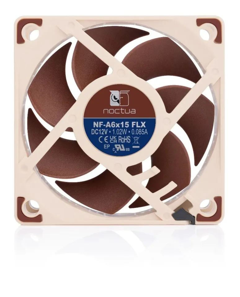 Noctua Fan 60x60x15mm 3500/3050/2250rpm NF-A6x15-FLX, photo 4