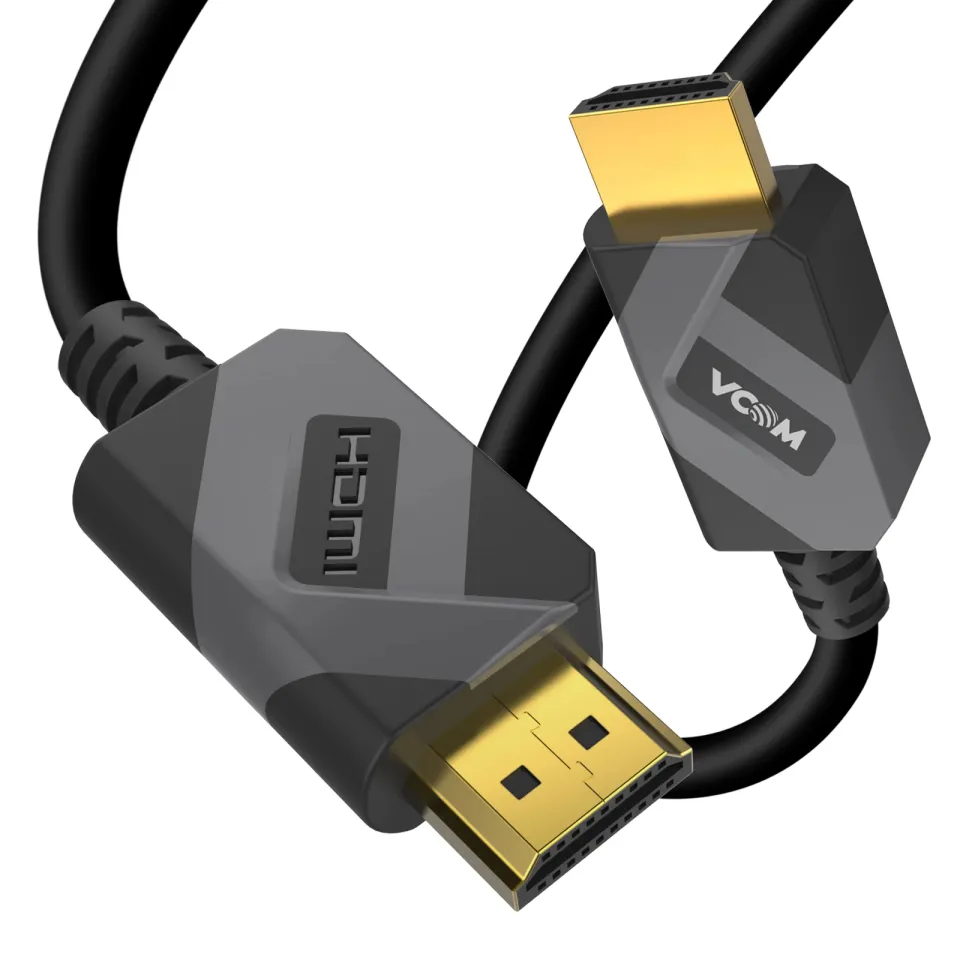 VCom HDMI v2.1 M / M 2.0m - 8K Dolby Vision HDR, Black/Grey - CG805-2.0m, photo 3