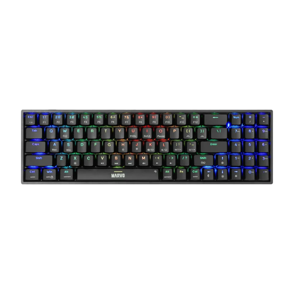 Marvo Gaming Keyboard Shogo 78 - RGB, 78 keys - MARVO-KG956