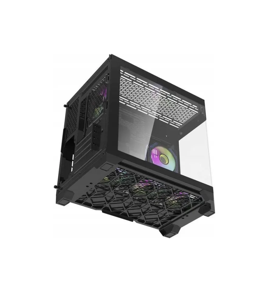 Aigo Open box item - Case mATX - FT418 Black - 6 x 120 mm A-RGB fans included, foto 5