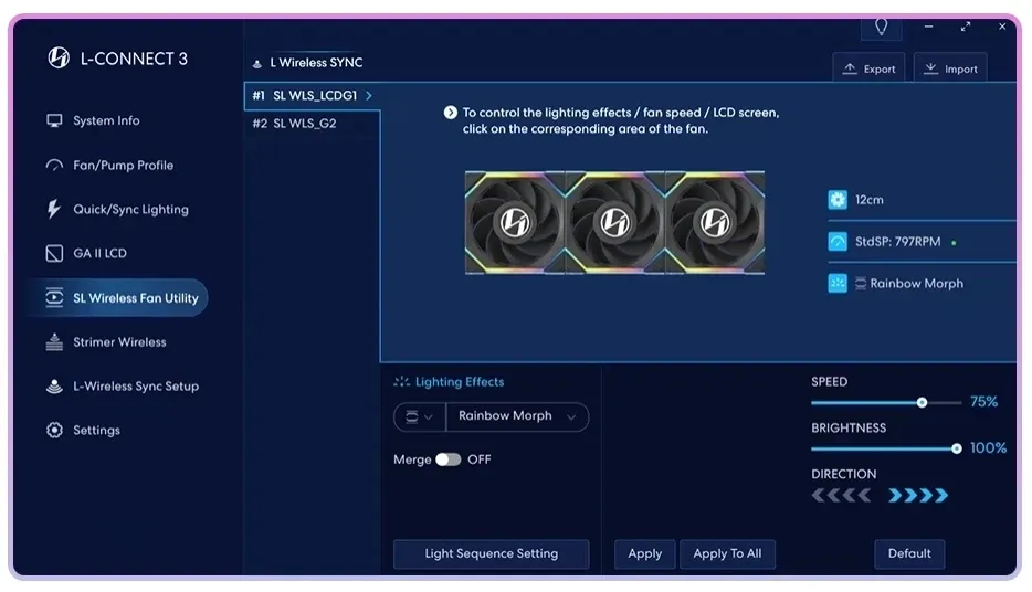 Lian Li UNI FAN Wireless Controller V2.1 - black, photo 6