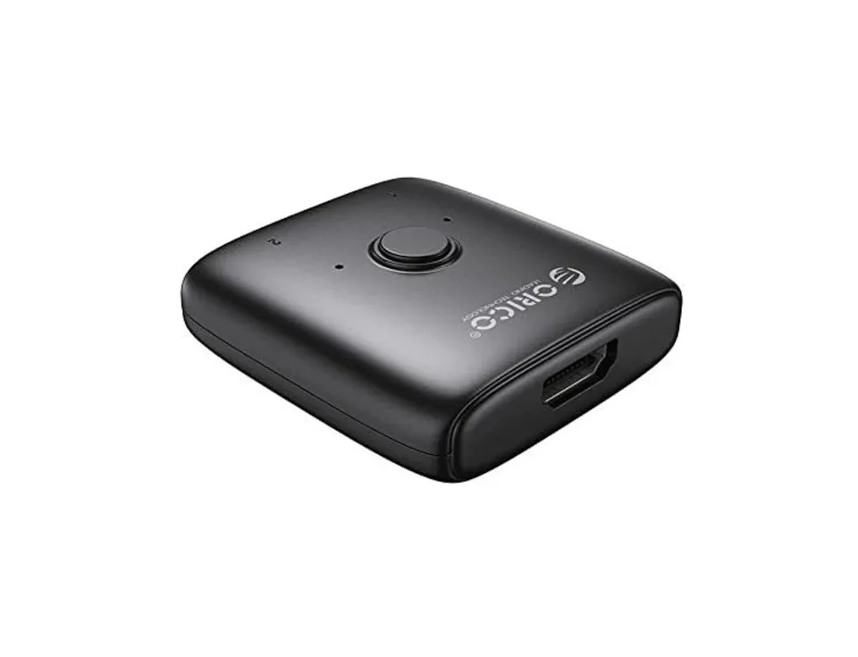Orico HDMI 2.0 Switcher/Splitter 2-Port Bi-Direction 4K Black - HS2-A1-BK-EP, foto 2