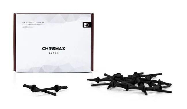 Noctua Fan Slics 20pcs - NA-SAV2 chromax black, photo 2