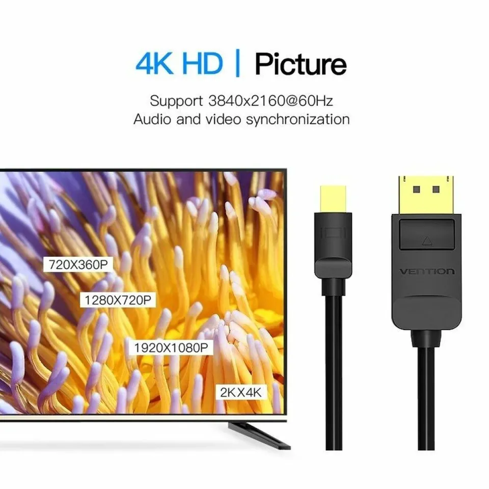 Vention Mini Display Port M to Display Port M 3.0m - HAABI, photo 2