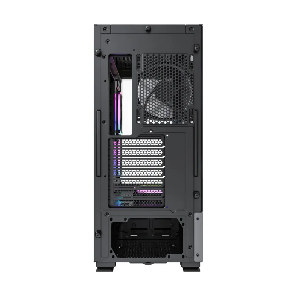 Montech SKY TWO, Mid-tower Case, TG, 4x120mm ARGB Fans, Black, foto 3