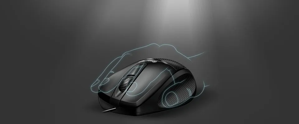 Genius Mouse DX-150X Black - USB, Ergonomic Design, foto 5