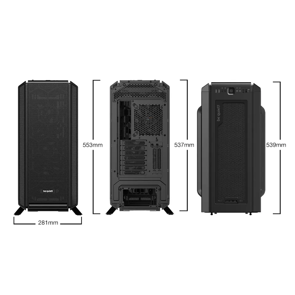 be quiet! Case EATX - Silent Base 802 Black, photo 2