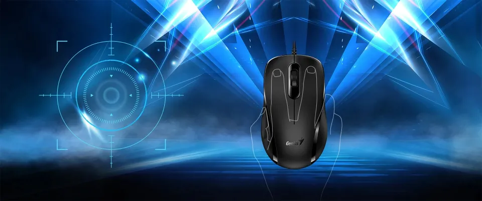 Genius Mouse DX-101 Black - USB, foto 6