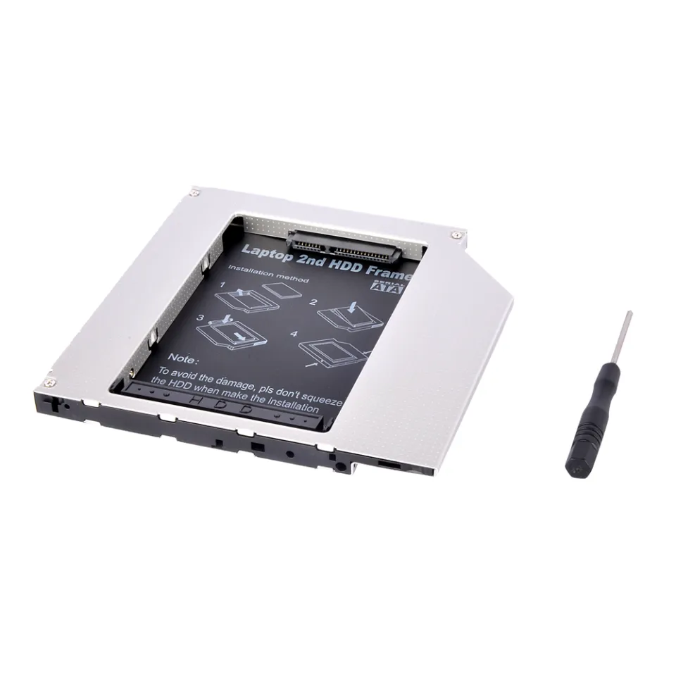 Makki Laptop Caddy 9.0mm SATA3 HD9001-SS, foto 2