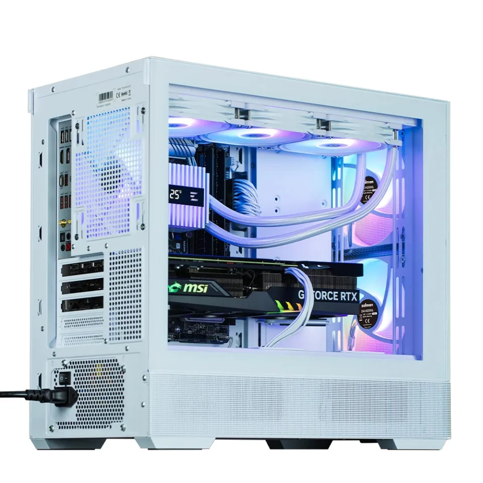 Zalman Case mATX - P30 AIR White, foto 4
