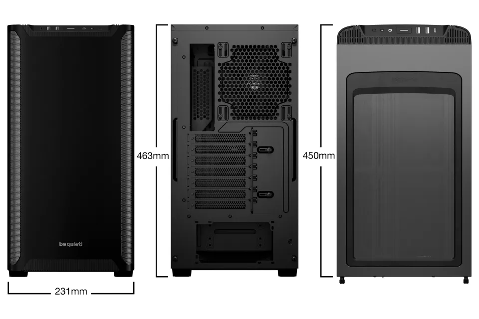 be quiet! Case ATX - Pure Base 501, foto 2